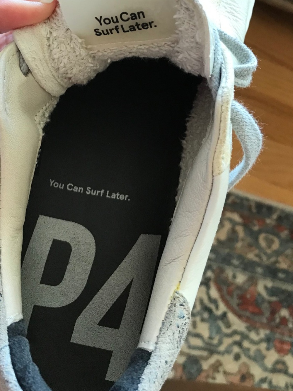 P448 ITALIAN LEATHER LUXURY SNEAKERS - Picture 11 of 16